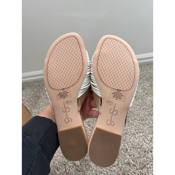 New Jessica Simpson Dydra Sandal – White – Size 7 - Picture 5 of 7